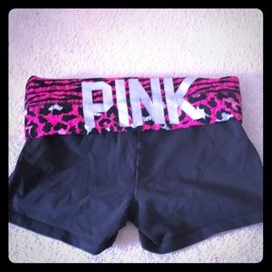 Fold over booty shorts